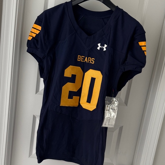 Under Armour Kids Navy and Gold Bears Jersey